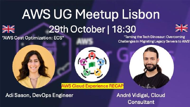 Featured image of post AWS UG Meetup Lisbon - October 29 2024